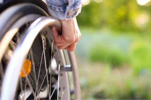 wheelchair user