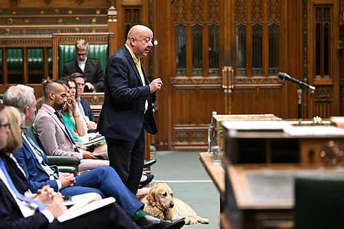 Steve Darling MP Steve Darling MP speaks in Parliament ©House of Commons