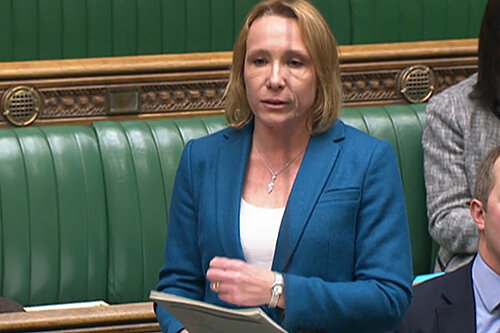 Helen Morgan speaking in Parliament