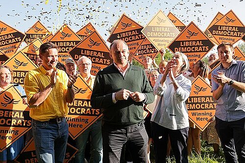 Lib Dem winning