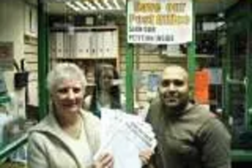 Councillor Pat Colclough Alongside Jay Patel